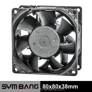 Ventilador de Refrigeración DC 80X80X38mm 110v 220v Motor EC Ventilador Axial Pequeño (E8038D-YH) - Product Image 5