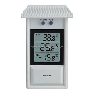 Ev şekli dijital Max / Min (maksimum/Minimum) termometre