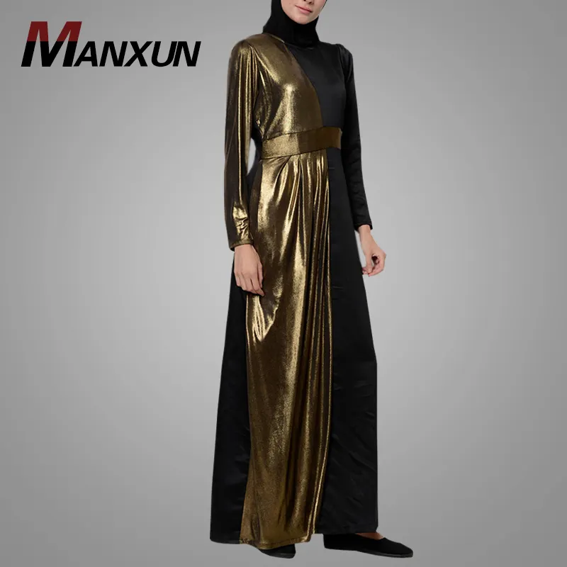 New Design Ladies Clothes Cheap Beautiful Moddle East Elegant Turkish Dress Islamic Women Clothing Wholesale