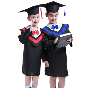 A buon mercato degli studenti della scuola primaria uniforme dei bambini in età prescolare abito di laurea per la scuola materna di classe