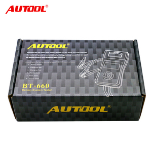 Envío Gratis 12 V/24 V con impresorabatería de coche analizador/BT-660 del coche 12 v comprobador de batería analizador - Product Image 6