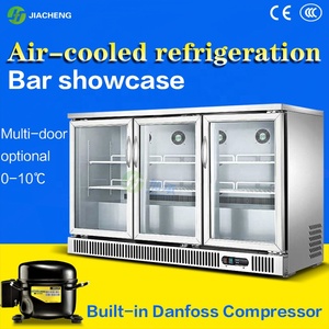 <span class=keywords><strong>3</strong></span> Cửa Truy Cập Top Đồ Uống Tủ Lạnh Bia Hiển Thị Cooler Tủ Lạnh Trở Lại Bar Bia Cooler Thép Không Gỉ Tủ Lạnh - Product Image 2