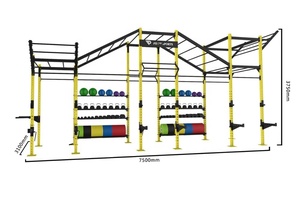 Équipement de gymnastique pour hommes, vente en gros, usine, personnalisé, oem, bonne qualité, cf rack - Product Image 2