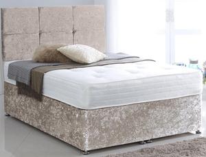 Funda Elástica para Base de <span class=keywords><strong>Cama</strong></span> Diván, Cubre Colchón de Terciopelo Arrugado, Fácil de Ajustar - Product Image 4