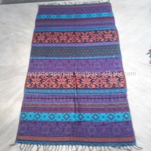 LAXMANS Designer Printed Acrylic Woolen Winter <b>Long</b> Shawls Mix Designs Colours India Fashion Traditional Scarves Shawls - Product Image 2