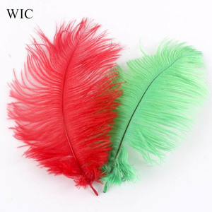 30-35cm 장식 합성 타조 깃털 꽃다발 - Product Image 6