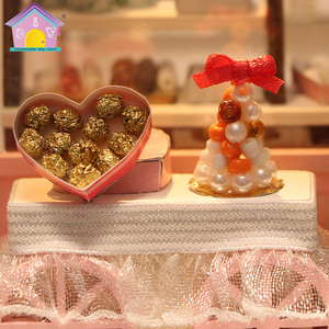 Kit <span class=keywords><strong>de</strong></span> <span class=keywords><strong>Casa</strong></span> <span class=keywords><strong>de</strong></span> <span class=keywords><strong>Muñecas</strong></span> en Miniatura <span class=keywords><strong>de</strong></span> Madera DIY Hongda C007 Cocoa's Fantastic <span class=keywords><strong>Ideas</strong></span> en Rosa para la Venta - Product Image 5