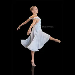 Palco de Dança Lyrical Vestido Trajes de Dança trajes de dança para as mulheres lírica Contemporânea