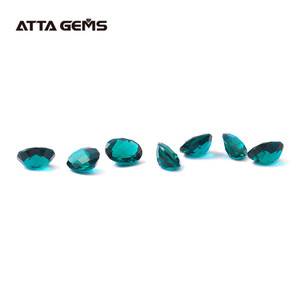 ATTAGEMS creó <span class=keywords><strong>Esmeralda</strong></span> 9*7mm Oval corte corrector mejor <span class=keywords><strong>original</strong></span> <span class=keywords><strong>piedra</strong></span> <span class=keywords><strong>Esmeralda</strong></span> precio por quilate - Product Image 2