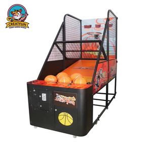 Trò chơi tập thể dục bóng rổ Đồng tiền hoạt động điện tử Arcade trò chơi bóng rổ máy để bán - Product Image 5