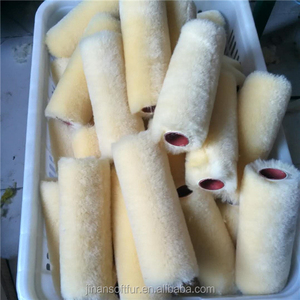 100% lana migliore rullo di vernice <span class=keywords><strong>per</strong></span> la <span class=keywords><strong>pittura</strong></span> morbido pennello strumenti di <span class=keywords><strong>pittura</strong></span> 16 20 25 32mm lana, 100% vera lana PP maniglia 4 ''-11'' - Product Image 2
