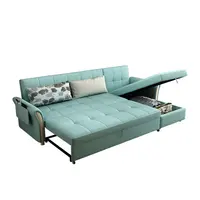 Foldable Sofa Bed with Storage, Indoor Furniture