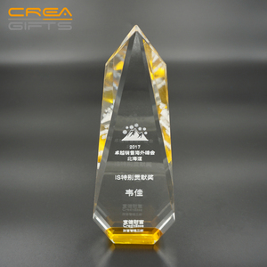 Barato al por mayor de encargo elegante Premio <span class=keywords><strong>trofeo</strong></span> de acrílico con láser grabado - Product Image 2