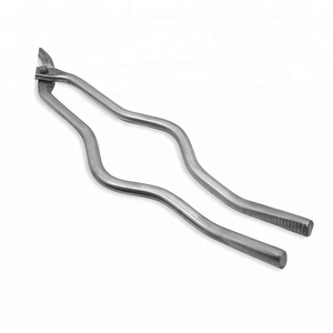 HAIJU LAB profesyonel sınıf paslanmaz çelik 18 "(450mm) laboratuvar kullanımı için çok fonksiyonlu pota maşa - Product Image 3