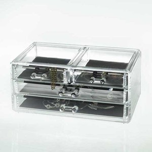 Useful Plastic 4 Drawers Hair Jewelry <b>Storage</b> Set - Product Image 4