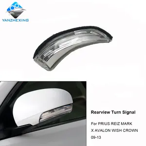 YZX retrovisor espejo LED de señal de vuelta de Flasher luz lámpara para Toyota PRIUS REIZ MARK X AVALON deseo corona 2009, 2010, 2011, 2012, 2013