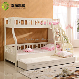 3 nivel niños sofá cama litera de madera mdf muebles con cajones escaleras - Product Image 1