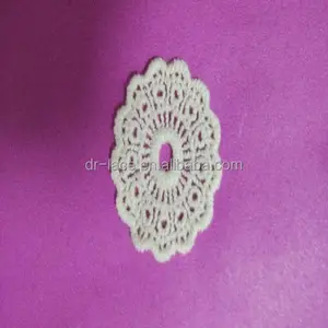 Cotton Lace Flower Lace Appliques for Dresses