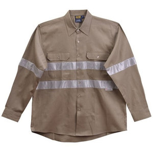 Camisa DE TRABAJO reflectante Camisa DE TRABAJO Camisa de vestir ropa de trabajo del personal - Product Image 1