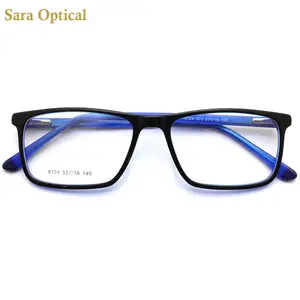 De hecho Italia óptico, gafas de diseñador italiano marca acetato