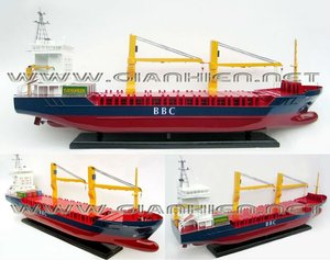 Modelo de Buque Petrolero BBC BREAK BULK - Maqueta de Madera - Product Image 4