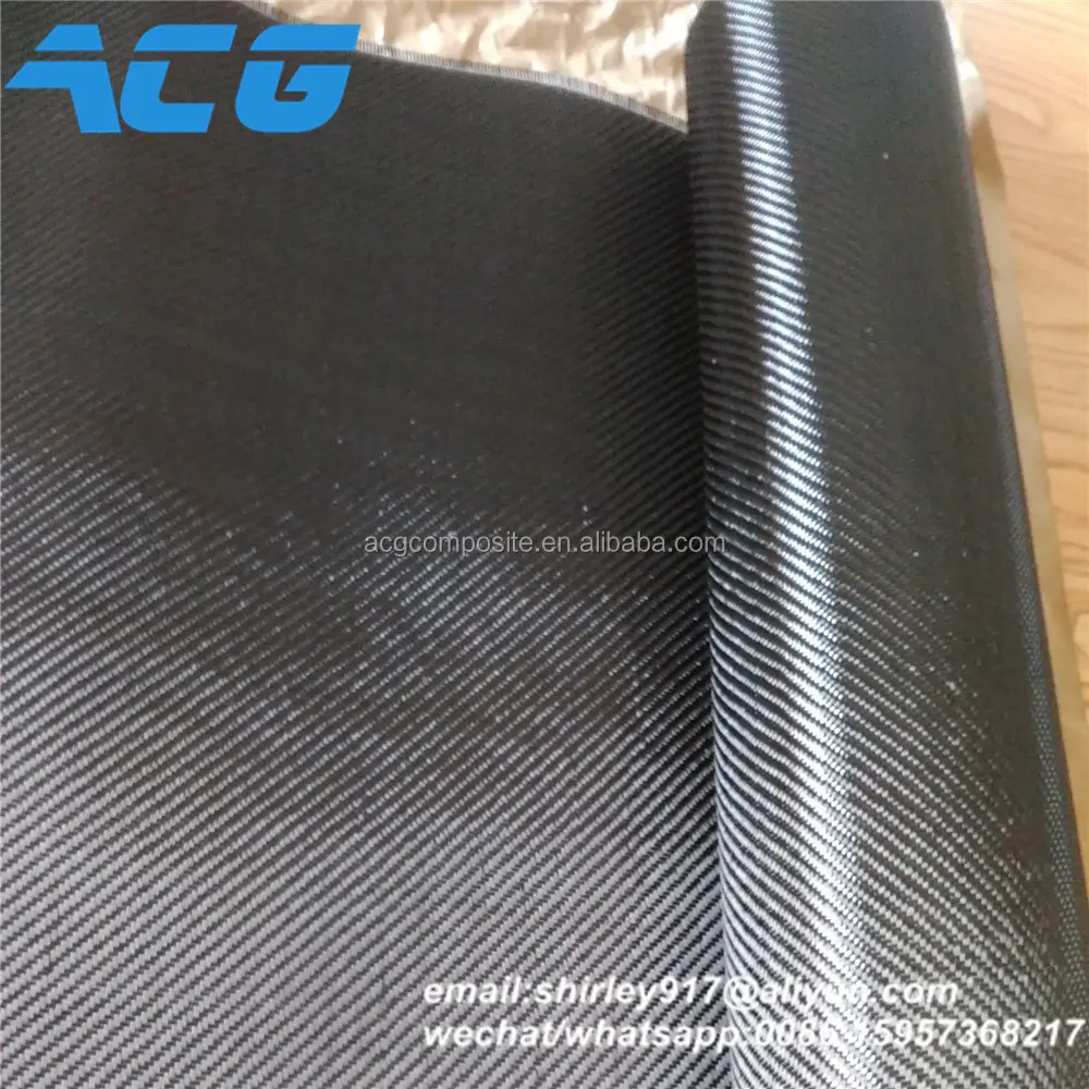 200g Twill 3K carbon fiber fabric 150cm wide for car hood