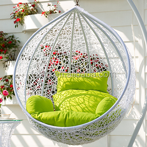 Silla Columpio de Patio en Oferta de Fábrica, Silla Columpio en Forma de Lágrima para Interiores y Exteriores F6081 - Product Image 4