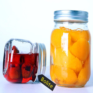 250 ml 500 ml 1000 ml verre clair cachette mason bocaux pour cornichon, miel, confiture avec bouchon à visser couvercles - Product Image 2