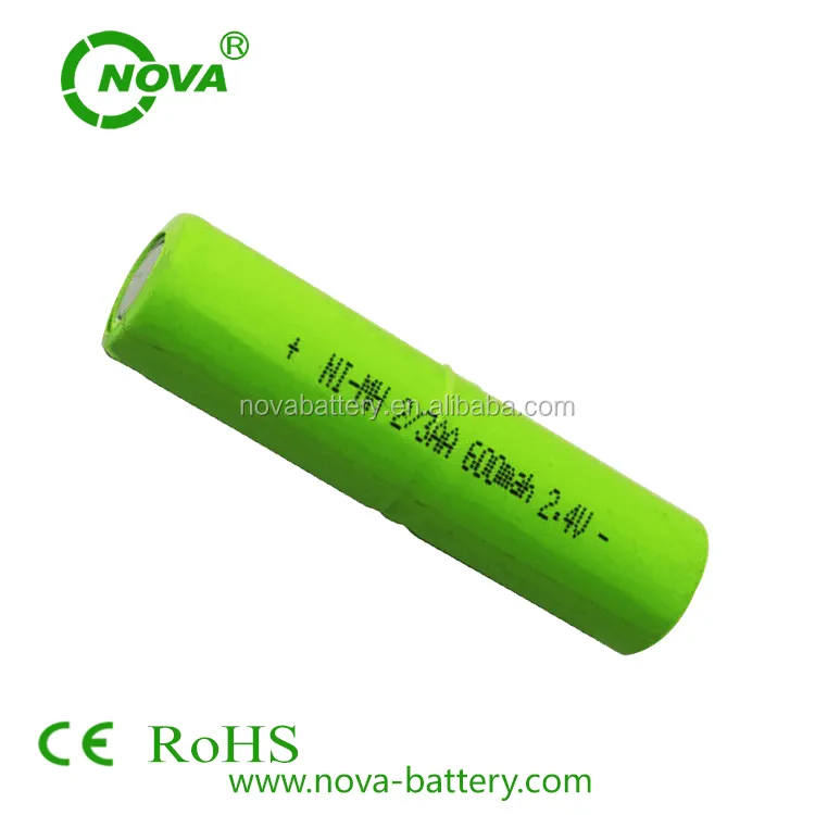 Никель-металлогидридная аккумуляторная батарея 2/3aa 600mah 2,4 v nimh аккумуляторная батарея