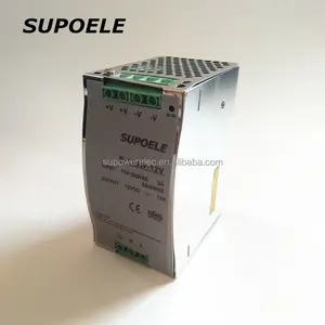 Tomada din rail AC-DC da fonte de alimentação do comutação do diodo emissor de luz do trilho da saída da auto-alimentação 12v 13.8v 24v 48v 120w 3 anos de garantia