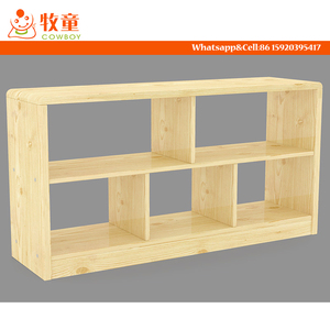 2017 Venta caliente niños preescolar muebles armarios de madera para el almacenamiento - Product Image 4