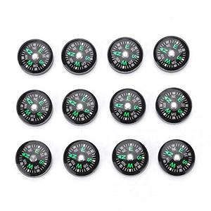 20mm Mini Pocket <strong>Compass</strong> Portable Oil Filled Handheld <strong>Compass</strong> Hiking Camping <strong>Navigation</strong> Guider Outdoor Activities Accessory