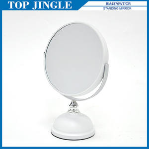 Miroir cosmétique debout de forme ronde unique - Product Image 6