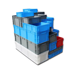 Durable 400*300*120mm EU Plastic Solid Logistics Storage Box Recyclable <strong>Stackable</strong> <strong>Crate</strong> - Product Image 5