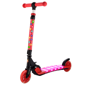 Alta calidad, intermitentes de 2 ruedas PU, patinetes para niños con vástago de luz LED y cubierta - Product Image 2