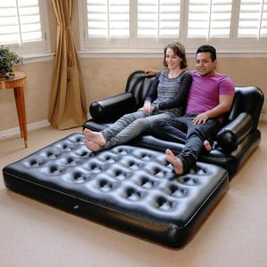 Sofá <span class=keywords><strong>Cama</strong></span> Inflable Plegable Portátil de PVC de Alta Calidad en Oferta - Product Image 5