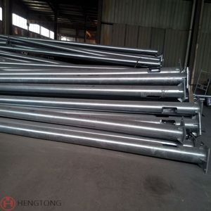 Poste de iluminación de acero de alta calidad impermeable al aire libre <span class=keywords><strong>4</strong></span>-12m galvanizado en caliente para poste de luz de calle octogonal cónico cuadrado - Product Image 6