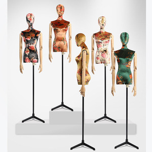 หุ่นโชว์เสื้อผ้าผู้หญิงครึ่งตัว ปรับได้ รุ่น XINJI ดีไซน์หรูหรา - Product Image 1