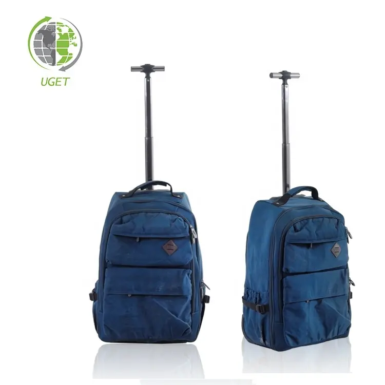 Free Sample Bags Wheels 50l Luggage School Trolley Backpack For School