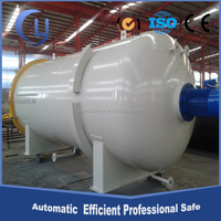 Tanque de Carbonización de Madera Automático PLC, Recipiente a Presión de Alta Temperatura y Vacío para Madera Sólida, Anticorrosión y Antimoho