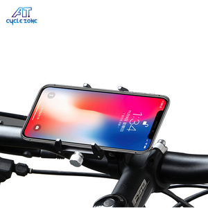 GUB PRO1 Support universel pour téléphone de bicyclette MTB Mountain Bike Motorcycle Handlebar Clip Stand for 3.5 "to 7.15" Smartphones - Product Image 2