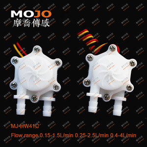 Medidor de Flujo de Agua con Turbina MJ-HW41C de 1/4'' con Conexión de Entrada y Salida Simétrica - Product Image 6