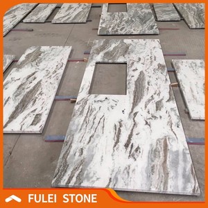 Lowe fantasy-encimeras de granito para cocina, mármol marrón, precio - Product Image 5