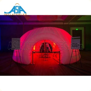 Carpa Domo Inflable para Jardín con Techo Abierto / Carpas Iglú Inflables con Luz LED para Eventos - Product Image 2