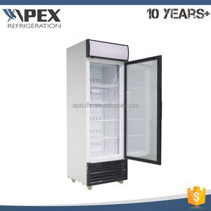 Mejor <span class=keywords><strong>precio</strong></span> de alta <span class=keywords><strong>calidad</strong></span> aletas del evaporador y condensador pantalla refrigerador congelador con puerta de vidrio - Product Image 5