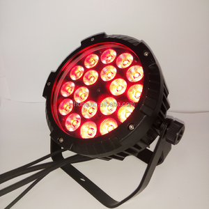 HQLIT - Foco PAR LED para Exteriores, 18 x 18 W, RGBWA UV, 6 en 1, Resistente al Agua IP65, para Parques, Iglesias, Teatros, Equipos de Iluminación de Escenarios - Product Image 5