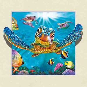 Immagine di effetto mobile lenticolare di alta qualità 3D/5D personalizzata del Poster della parete animale del dinosauro del cavallo di cervo tigre - Product Image 6