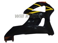 Kit de carénage abs, noir et jaune, 2000 2001 CBR929 CBR900RR 929
