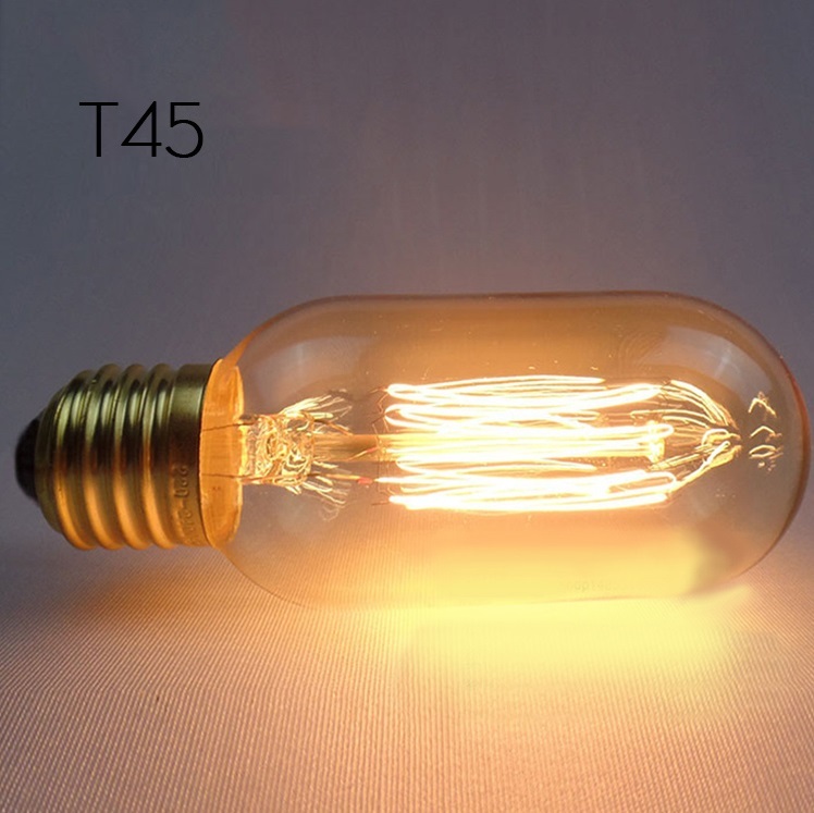 Fabricant Rétro Lumière ST64 G80 G95 G125 T30 E26 E27 B22 25w 40w 60w Décoratif En Verre Vintage À Incandescence Edison ampoule