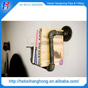 Tables et chaises pieds avec 1/2 " tuyau en acier galvanisé parole bride de tuyau raccords pour jardin fonte - Product Image 5